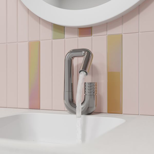 Смеситель для раковины IDDIS Twist Push Control TWISBBTi01 хром