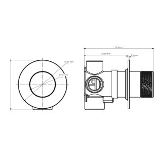 Душевой комплект WasserKRAFT Muritz 9851.98DVR2.019.116.444.010.137GR графит