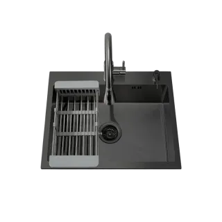 Кухонная мойка Cerutti Spa Gloria CT11256 графит