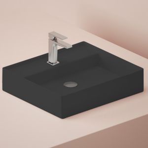 Раковина ArtCeram Scalino SCL007 17 00 черная 55 см