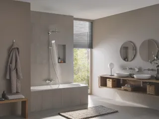 Душевая  стойка с термостатом Grohe Euphoria System 260 27475002 хром