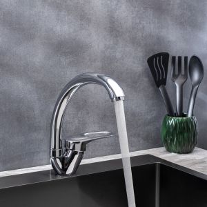 Смеситель для кухни РМС SL55-011 хром