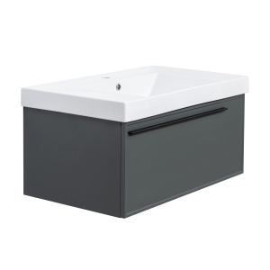 Тумба под раковину La Fenice Cubo FNC-01-ELB-G-80 77.6 см