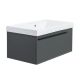 Тумба под раковину La Fenice Cubo FNC-01-ELB-G-80 77.6 см