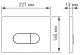 Комплект Berges 4в1 043201: инсталляция NOVUM525 кнопка D3 хром глянец унитаз EGO XL Rimless сиденье Toma Slim SO