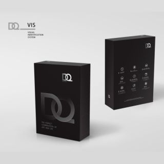 Смеситель для раковины DQ высокий Dortmund браш.роз.золото (DA1712033)