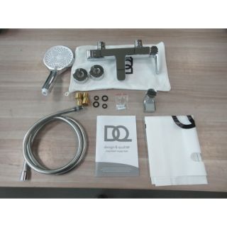 Смеситель для ванны с душем DQ D?sseldorf короткий излив хром (DA1723201)