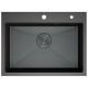 Кухонная мойка DQ DKS605006 графит