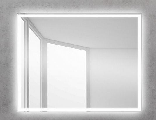 Зеркало BelBagno с LED-подсветкой и кнопочным управлением SPC-GRT-500-600-LED-BTN