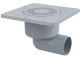 Сливной трап AlcaPlast 150 ? 150/50мм решетка - серая APV3
