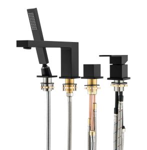 Смеситель на борт ванны Timo Selene 2130/03Y чёрный