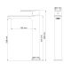 Смеситель для раковины Wonzon & Woghand Brilliant WW-88019079-MB чёрный матовый