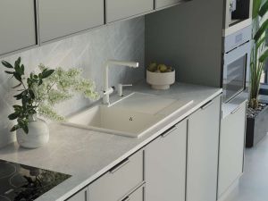 Мойка кухонная Omoikiri Daisen 78T-WH белый
