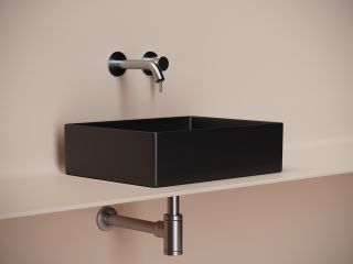 Раковина Ceramicanova Элемент (Element) CN6069MB 47 см чёрный матовый
