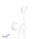 Гигиенический душ со смесителем Ceruttispa БРАЙС SHW (BRAIES SHW) CT12122 белый