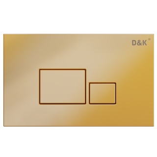 Клавиша смыва DK матовое золото Quadro (DB1519003)