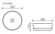 Раковина Ceramica Nova Element CN6005 36см белый