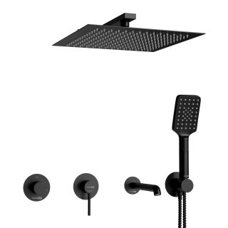 Душевой комплект WasserKRAFT Muritz 9851.98DVR3.219.162.444.240.130.443MB чёрный матовый