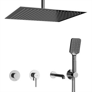 Душевой комплект WasserKRAFT Muritz 9851.98DVR3.068.119.444.010.126.443 хром