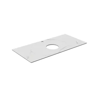 Столешница для накладных раковин Kerama Marazzi Монте Тиберио PL1.SG50008220R\120 120 см белый натуральный