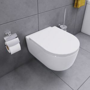 Подвесной унитаз Damixa Sirius DX86C1800SC безободковый  с функцией биде