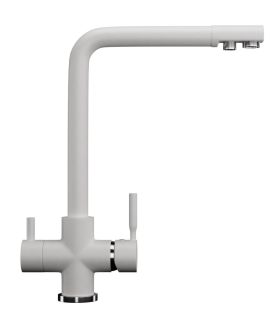 Смеситель для кухни Ulgran Classic U-016-341 с дополнительным краном для питьевой воды ультра-белый Смеситель для кухни Ulgran Classic U-016-341 с дополнительным краном для питьевой воды ультра-белый