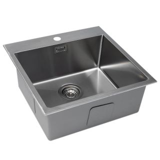 Кухонная мойка Grandex Aqua Elegance 50 400331 сатин Кухонная мойка Grandex Aqua Elegance 50 400331 сатин