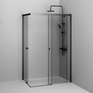 Душевой уголок Am.Pm X-joy W94G-403-120280-BТ1К 120x80 см без поддона чёрный матовый