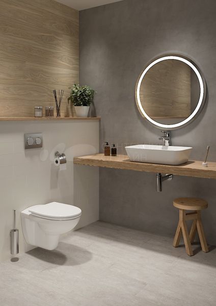 Клавиша смыва Vitra Uno 730-0280EXP Хром глянцевый