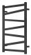 Полотенцесушитель водяной Point Феникс PN15158B П7 50x80см чёрный