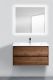Тумба под раковину BelBagno подвесная 90x50см Rovere Tabacco KRAFT-900-2C-SO-RT