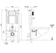 Инсталляция для унитаза Grossman 900.K31.02.000