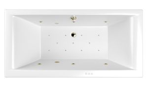 Гидромассажная ванна Whitecross Savia Duo 0103.170080.100.RELAX.BR 170x80см Relax бронза