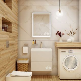 Зеркало с подсветкой Art&Max Monza 60x80см AM-Mon-600-800-DS-F Зеркало с подсветкой Art&Max Monza 60x80см AM-Mon-600-800-DS-F