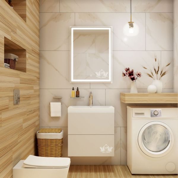 Зеркало с подсветкой Art&Max Monza 60x80см AM-Mon-600-800-DS-F Зеркало с подсветкой Art&Max Monza 60x80см AM-Mon-600-800-DS-F
