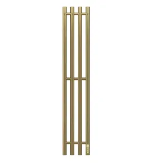 Полотенцесушитель электрический APEXTERMO Луна LN10113GL 110x18 см с крючками золото матовое