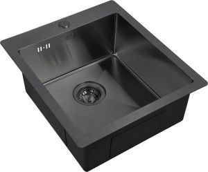 Мойка кухонная Zorg Inox PVD PVD 4551 GRAFIT