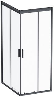 Душевой уголок Am.Pm Gem 100x80см чёрный матовый W90G-404-100280-BT Душевой уголок Am.Pm Gem 100x80см чёрный матовый W90G-404-100280-BT