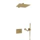 Душевой комплект WasserKRAFT Thermo A5558.180.198.285.194.286.174 T с термостатом золото матовое