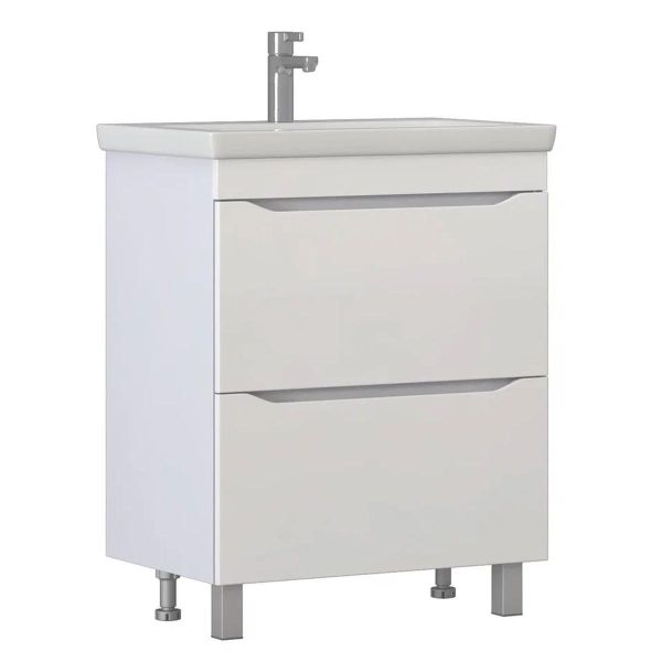 Тумба под раковину напольная Vigo Grani 202 70 см белый