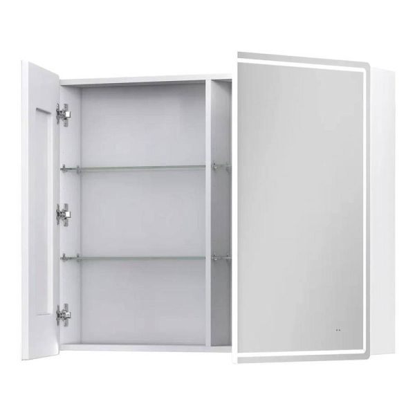 Зеркальный шкаф с подсветкой Vigo Geometry 222 100 см