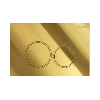 Клавиша смыва Grossman Galaxy 700.K45.01.300.300RUS золото