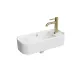 Раковина Kerama Marazzi Элеганс KMELWb51MWh1Rh 51 см белый матовый