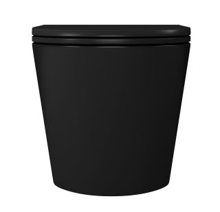 Унитаз подвесной D&K Venice DT1026025 безободковый чёрный Унитаз подвесной D&K Venice DT1026025 безободковый чёрный