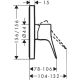 Смеситель для ванны Hansgrohe Vivenis 75615670