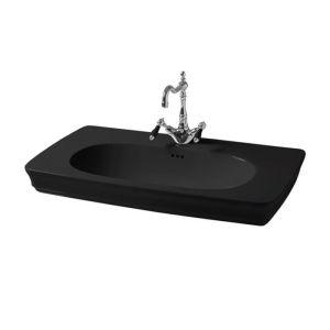 Раковина ArtCeram Civitas CIL002 03 00 nero *1 черная 90 см