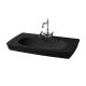 Раковина ArtCeram Civitas CIL002 03 00 nero *1 черная 90 см