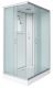 Душевая кабина Niagara NG-43185-14Q 110x80см серебро/матовое