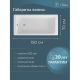 Ванна чугунная Delice Parallel  DLR220503RB 150х70 с черными матовыми ручками