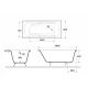 Ванна чугунная Delice Flex DLR230632 180х85